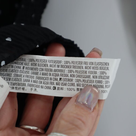 Endless Rose Sheer Top Womens XS Black Fairy Grunge Witchy Whimsigoth Romantic - Picture 4 of 9